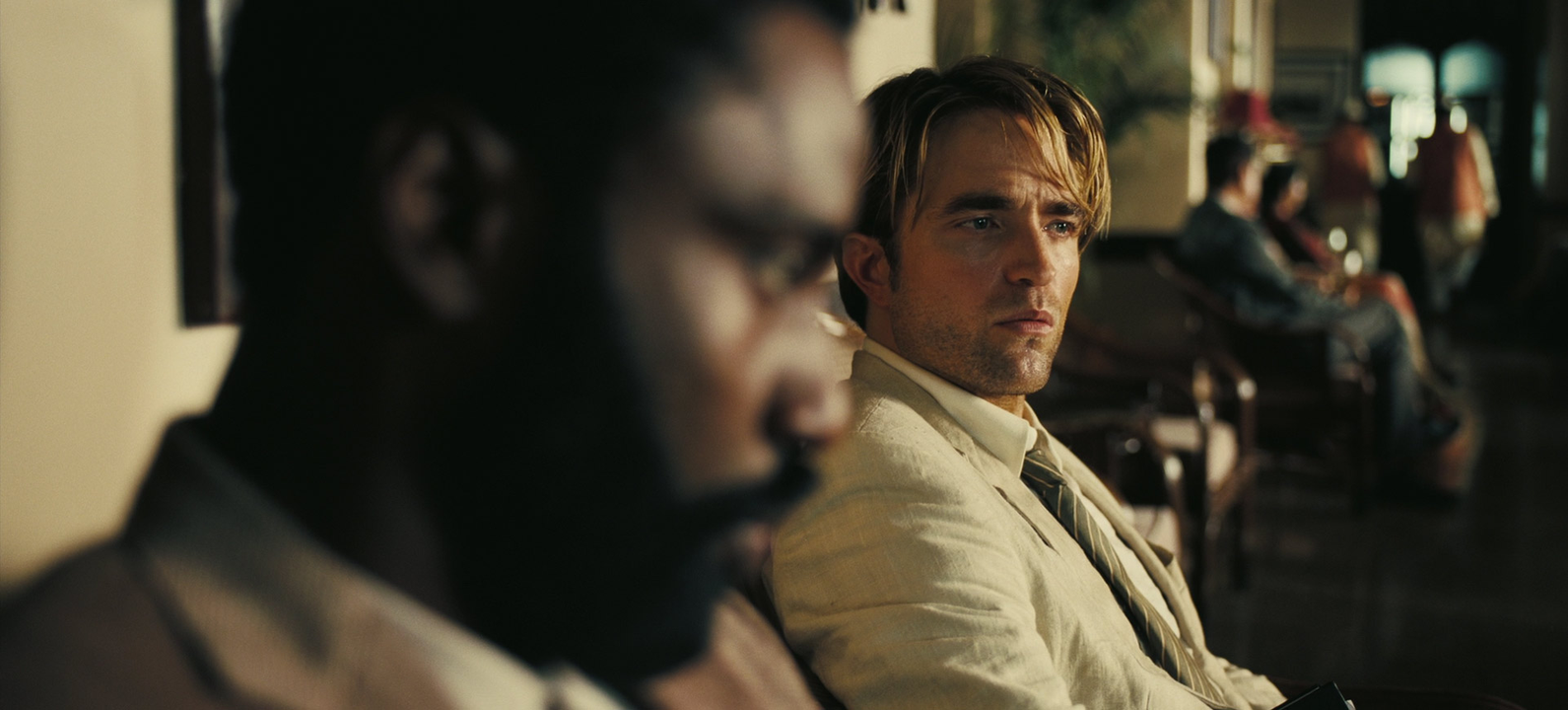Robert Pattinson as Neil and John David Washington as the Protagonist in Tenet