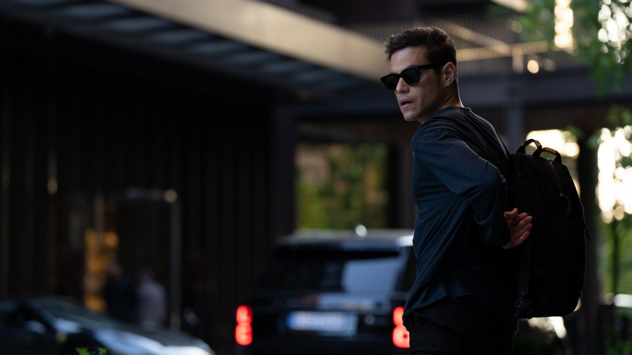 Rami Malek as Charlie Heller in The Amateur on Amazon Prime Video